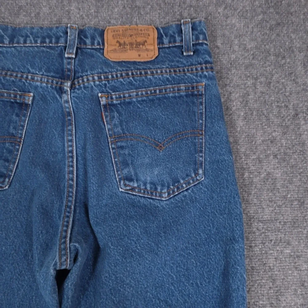 VTG Levis 517 Orange Tab Jeans Mens 31x30* Medium Wash Straight Leg Classic Fit